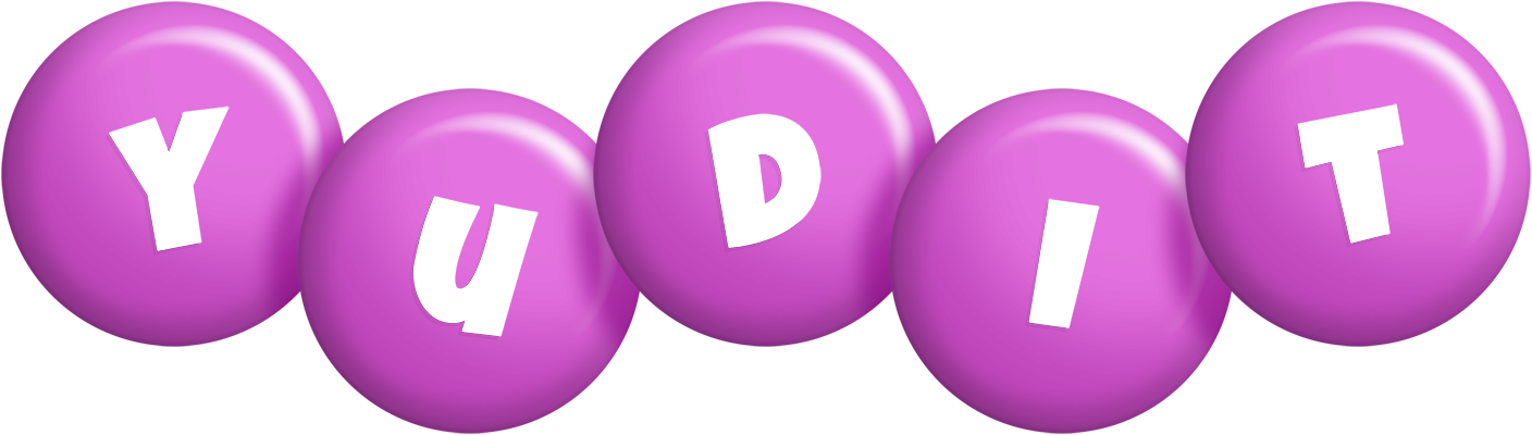 Yudit candy-purple logo