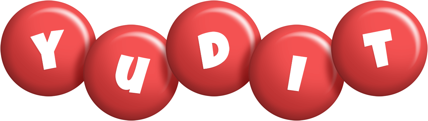 Yudit candy-red logo