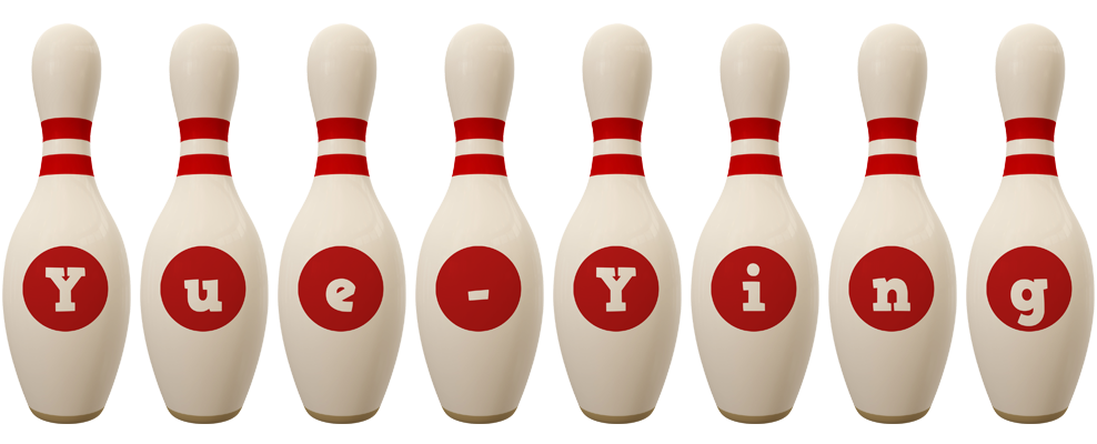 Yue-Ying bowling-pin logo