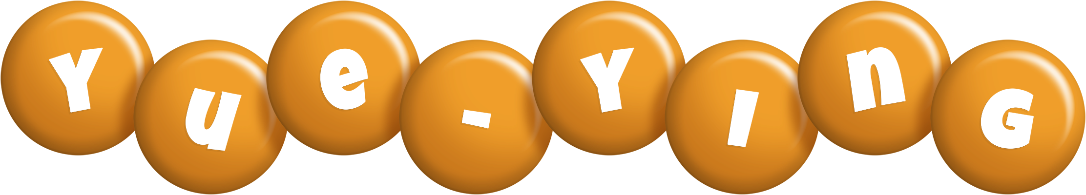 Yue-Ying candy-orange logo