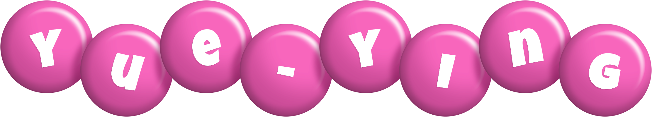 Yue-Ying candy-pink logo