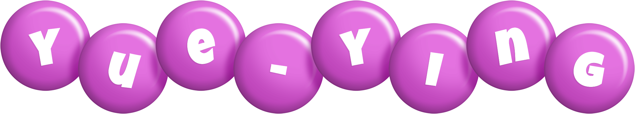 Yue-Ying candy-purple logo