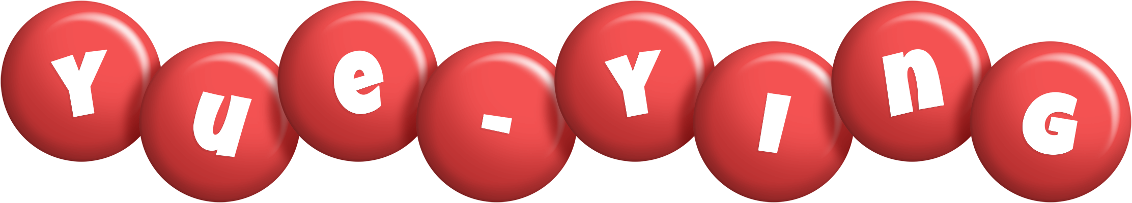 Yue-Ying candy-red logo