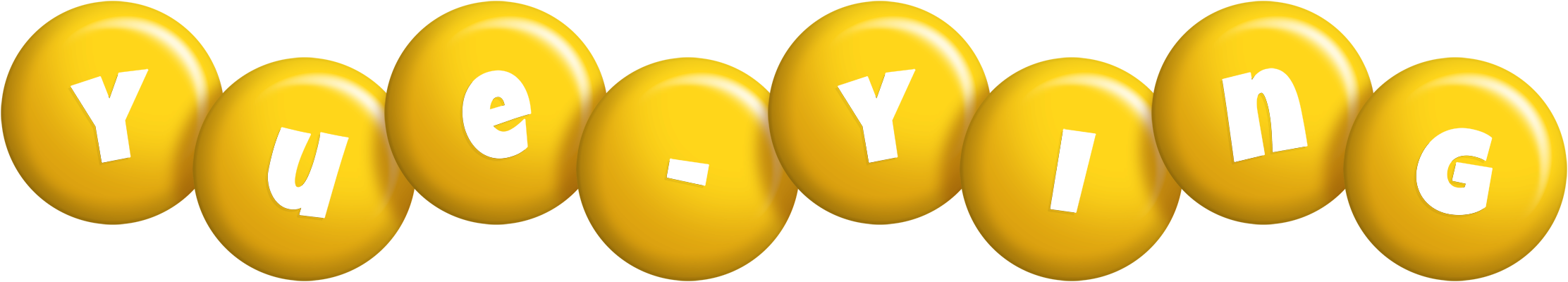 Yue-Ying candy-yellow logo