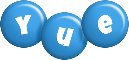 Yue candy-blue logo
