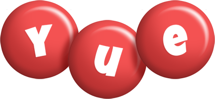 Yue candy-red logo