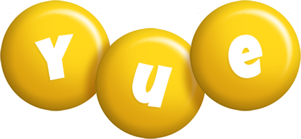 Yue candy-yellow logo