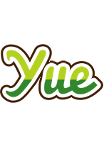 Yue golfing logo