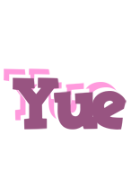 Yue relaxing logo