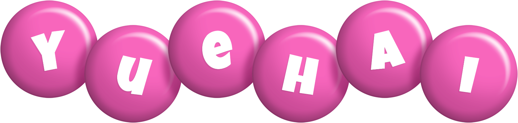 Yuehai candy-pink logo