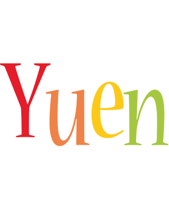 Yuen birthday logo