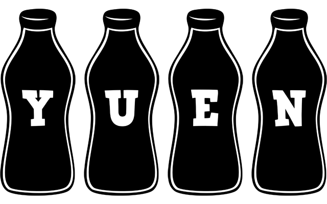 Yuen bottle logo