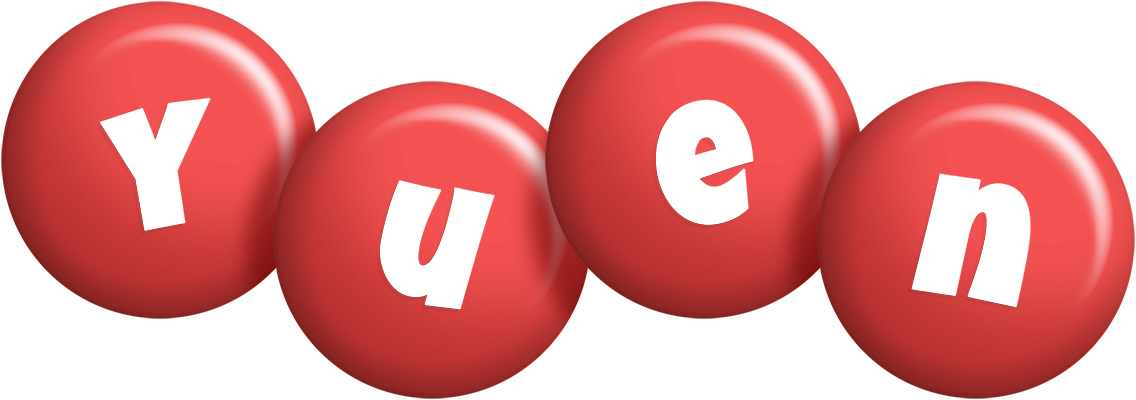 Yuen candy-red logo