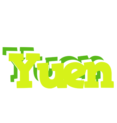 Yuen citrus logo