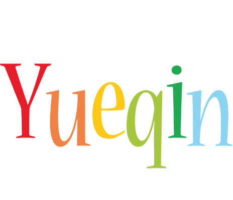Yueqin birthday logo