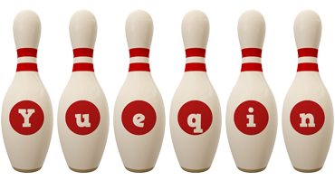 Yueqin bowling-pin logo