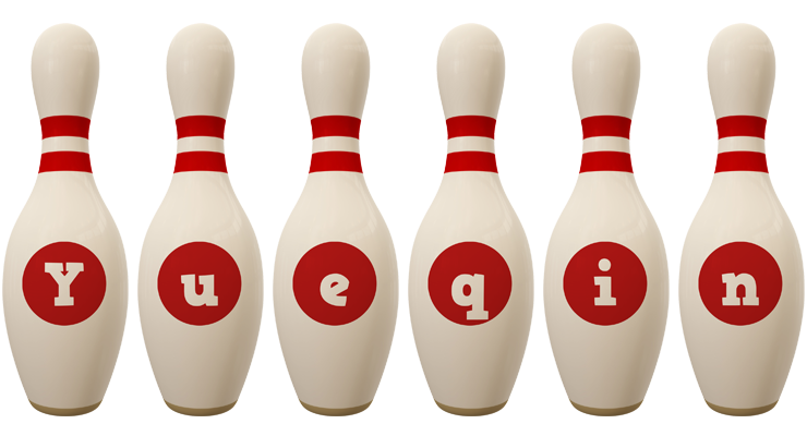Yueqin bowling-pin logo