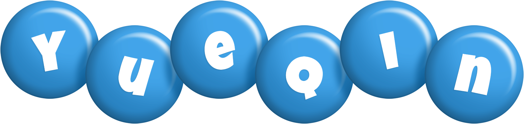 Yueqin candy-blue logo