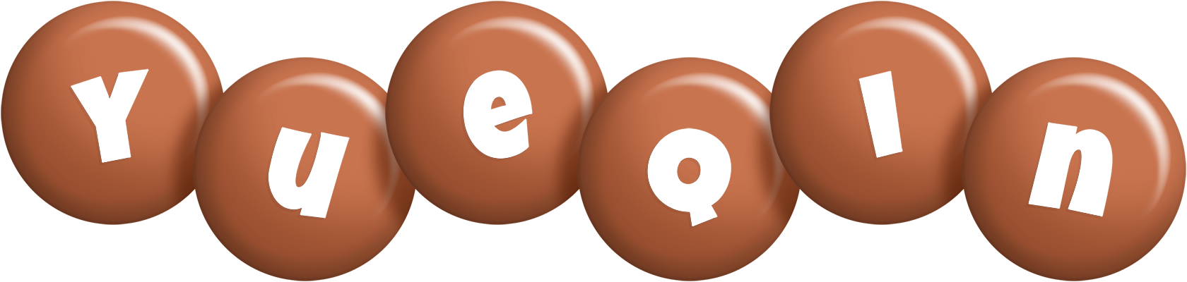Yueqin candy-brown logo