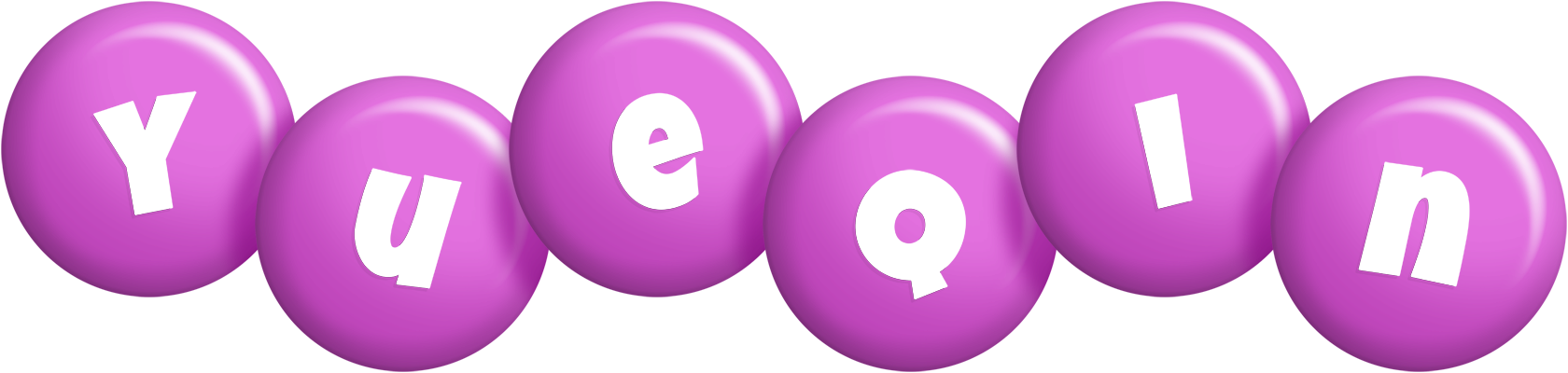Yueqin candy-purple logo