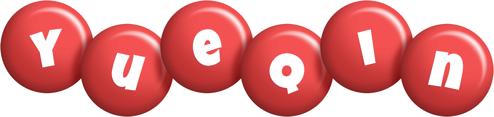 Yueqin candy-red logo