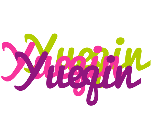 Yueqin flowers logo
