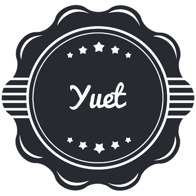 Yuet badge logo