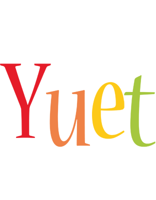 Yuet birthday logo