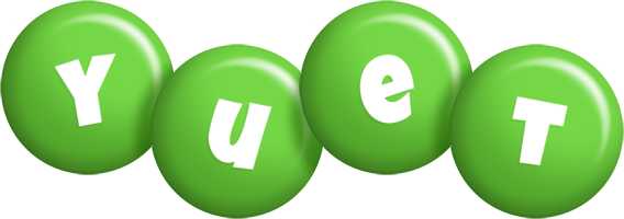 Yuet candy-green logo