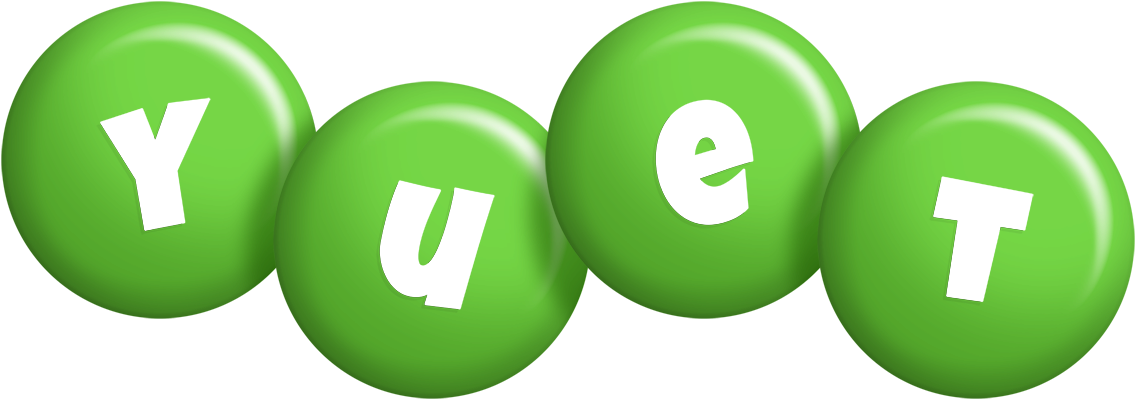Yuet candy-green logo