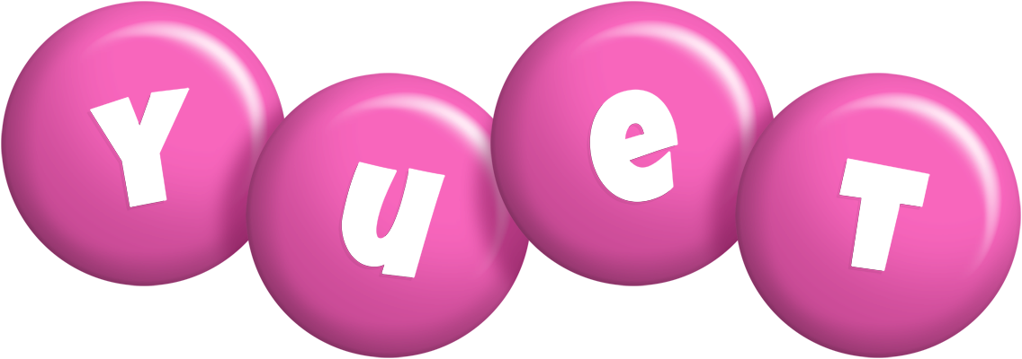 Yuet candy-pink logo
