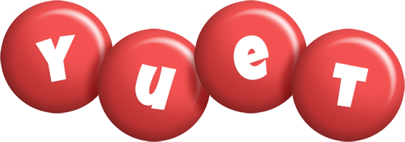 Yuet candy-red logo