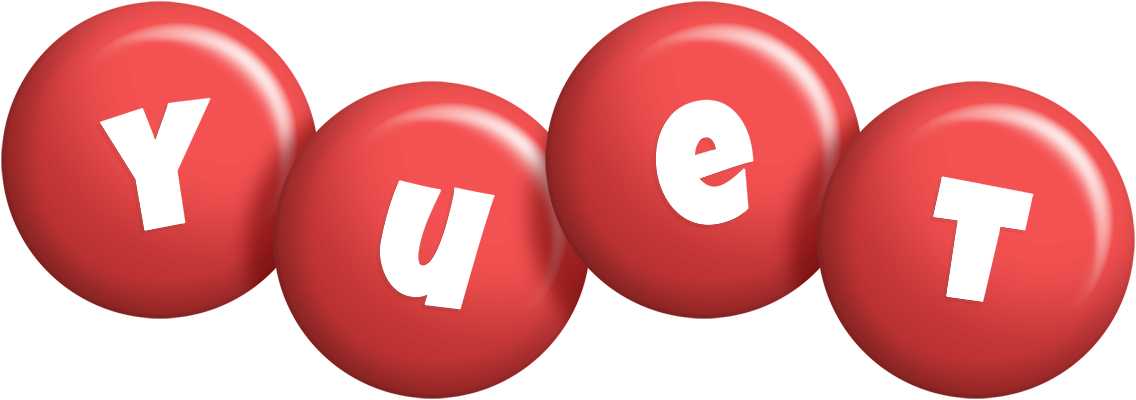 Yuet candy-red logo