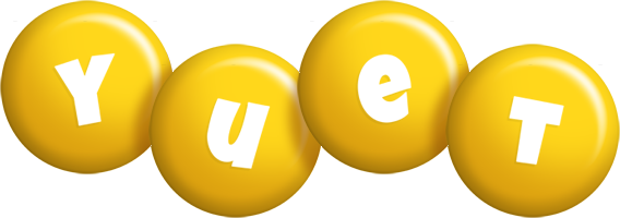 Yuet candy-yellow logo