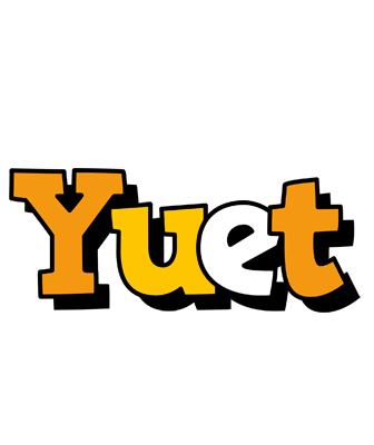 Yuet cartoon logo