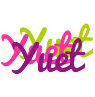 Yuet flowers logo