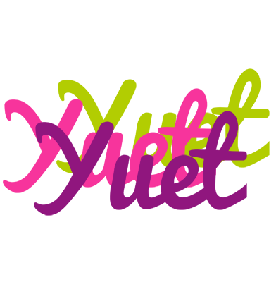 Yuet flowers logo