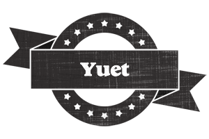 Yuet grunge logo