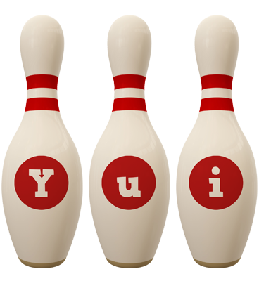 Yui bowling-pin logo
