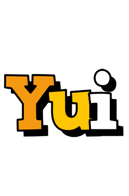 Yui cartoon logo