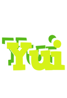 Yui citrus logo