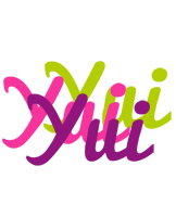 Yui flowers logo