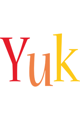 Yuk birthday logo