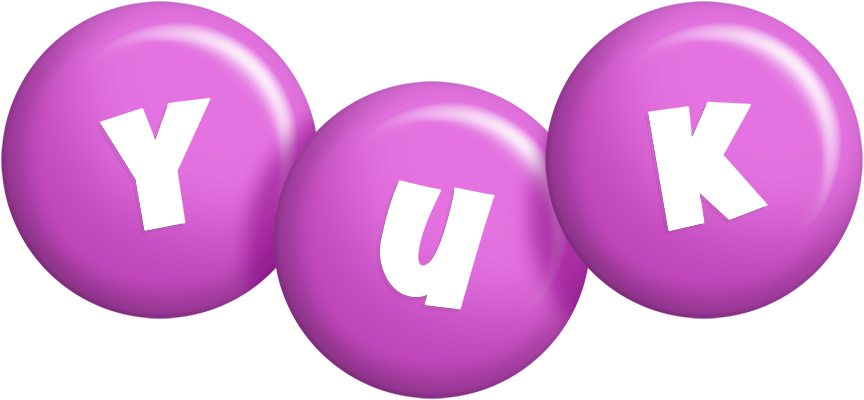 Yuk candy-purple logo