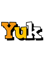 Yuk cartoon logo