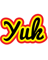 Yuk flaming logo