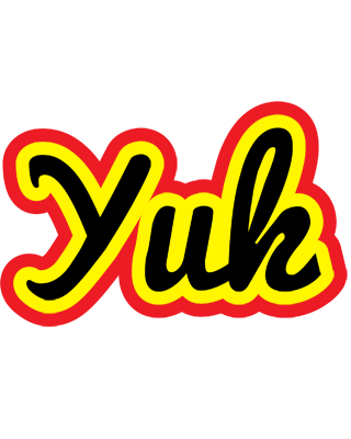 Yuk flaming logo
