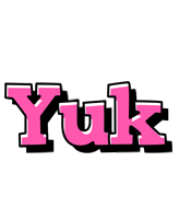 Yuk girlish logo