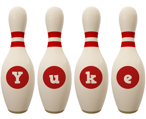 Yuke bowling-pin logo