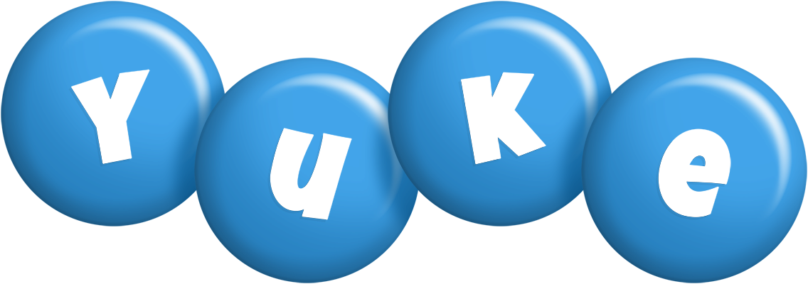 Yuke candy-blue logo